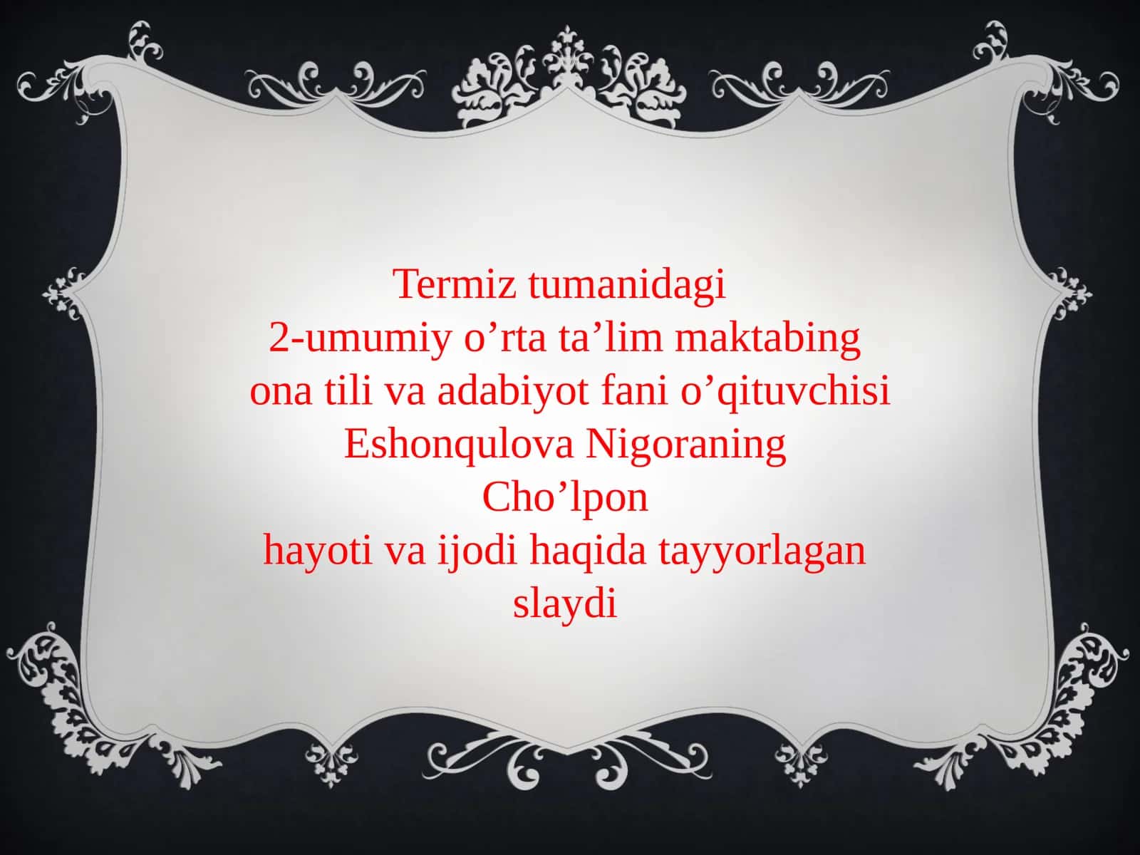 Cho’lpon hayoti va ijodi 1