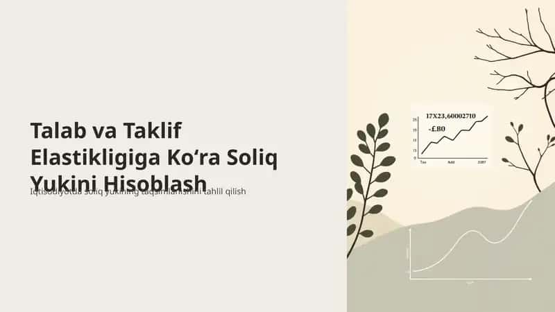 Soliq Yuki (Incidence) Ta’rifi 1