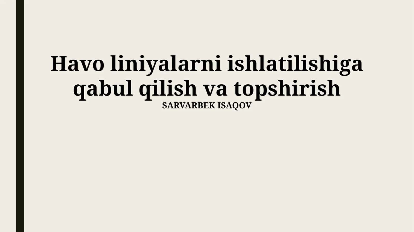 Yo'lovchilarni qabul qilish 1