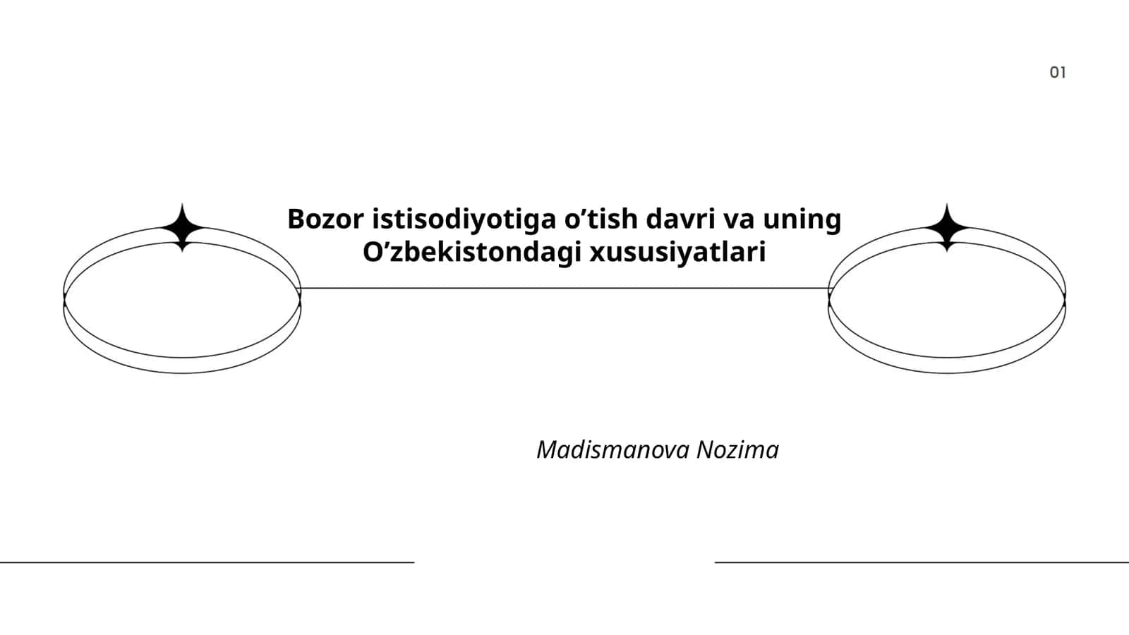 Bozor istisodiyotiga o’tish davri va uning O’zbekistondagi xususiyatlari 1