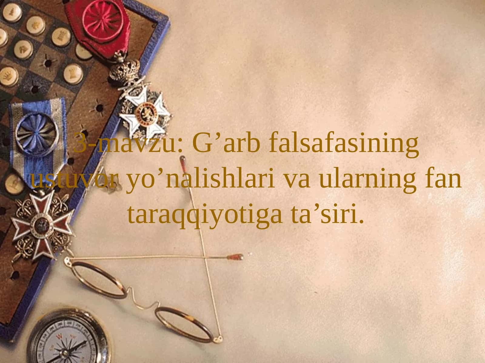 G’arb falsafasining ustuvor yo’nalishlari va ularning fan taraqqiyotiga ta’siri 1