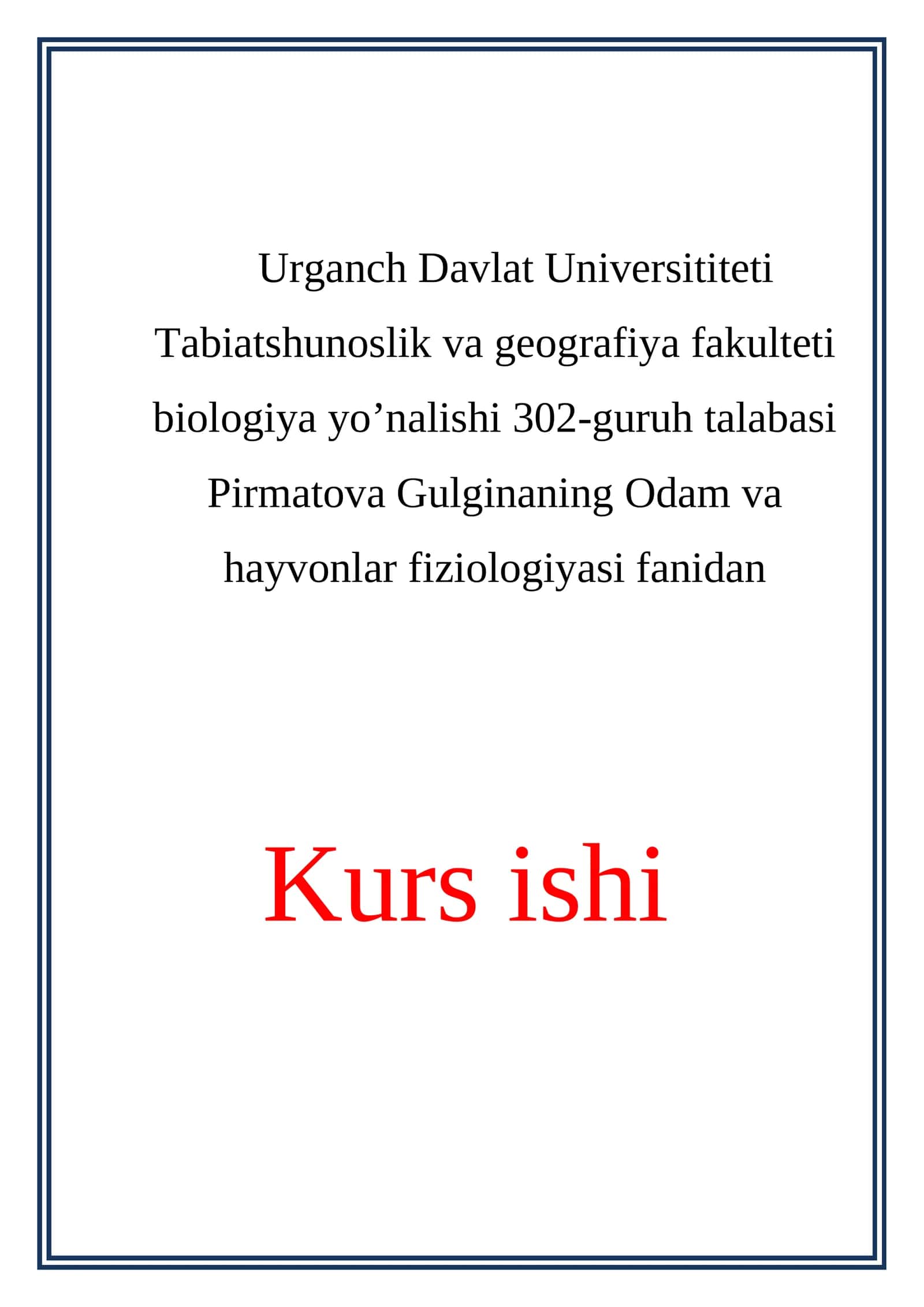 Tana harorati doimiyligining boshqarilishi 1