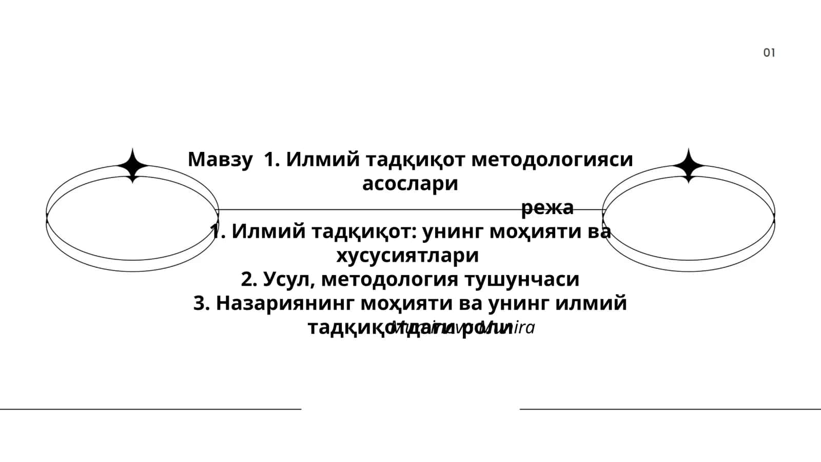 Илмий тадқиқот методологияси асослари 1