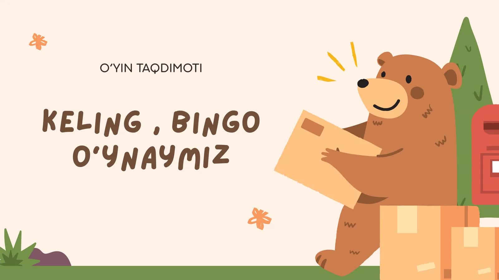 O‘YIN TAQDIMOTI 1