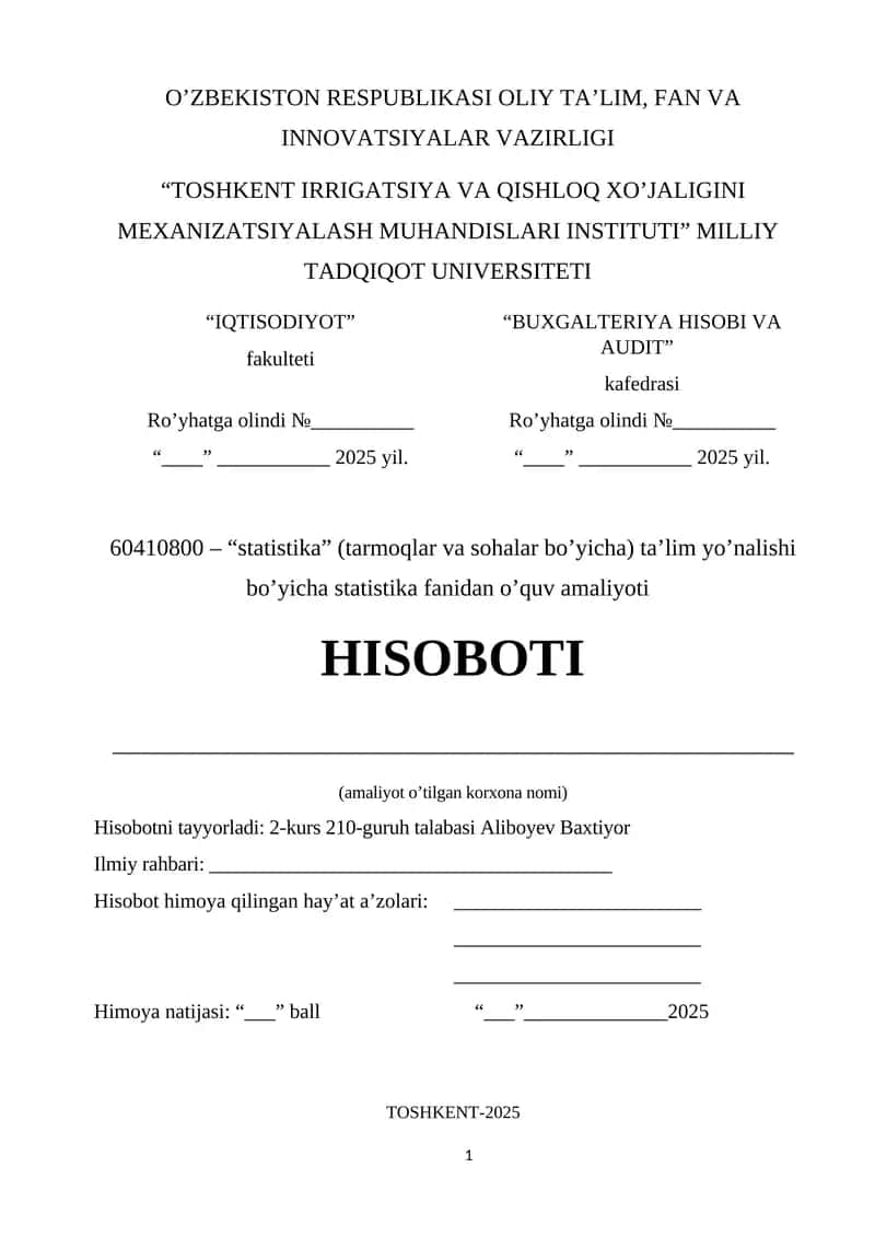 Statistika 1