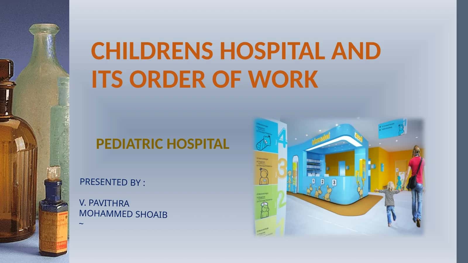 STRUCTURE OF CHILDREN HOSPITAL 1