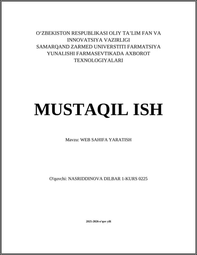 WEB SAHIFA YARATISH 1