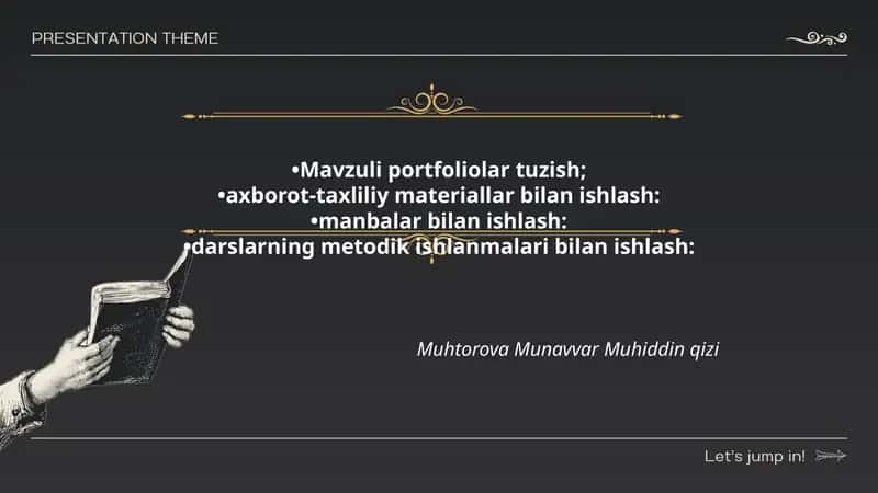 Mavzuli portfoliolar tuzish 1