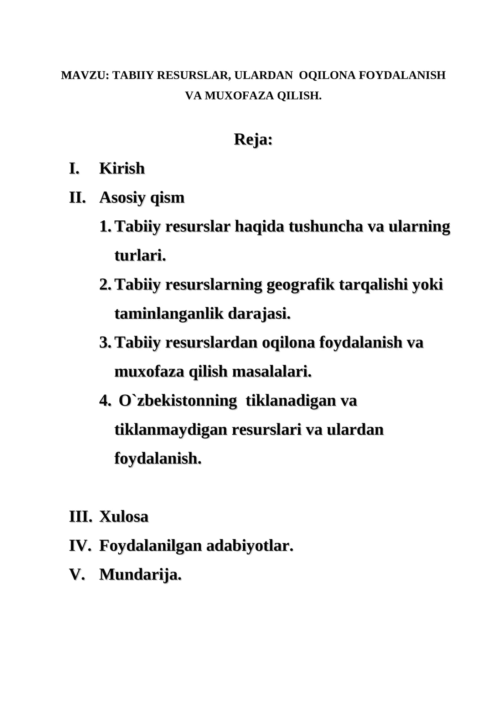 Tabiiy resurslar 1