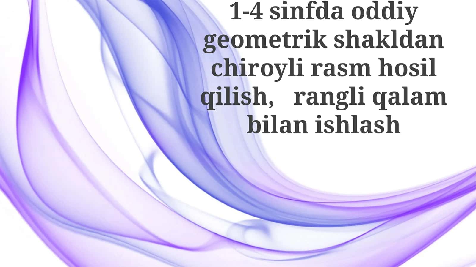Rasm Chizish 1
