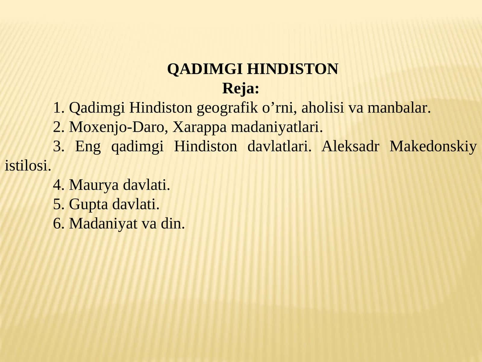Qadimgi Hindiston 1
