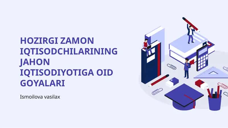 Zamonaviy iqtisodiyot mohiyati 1