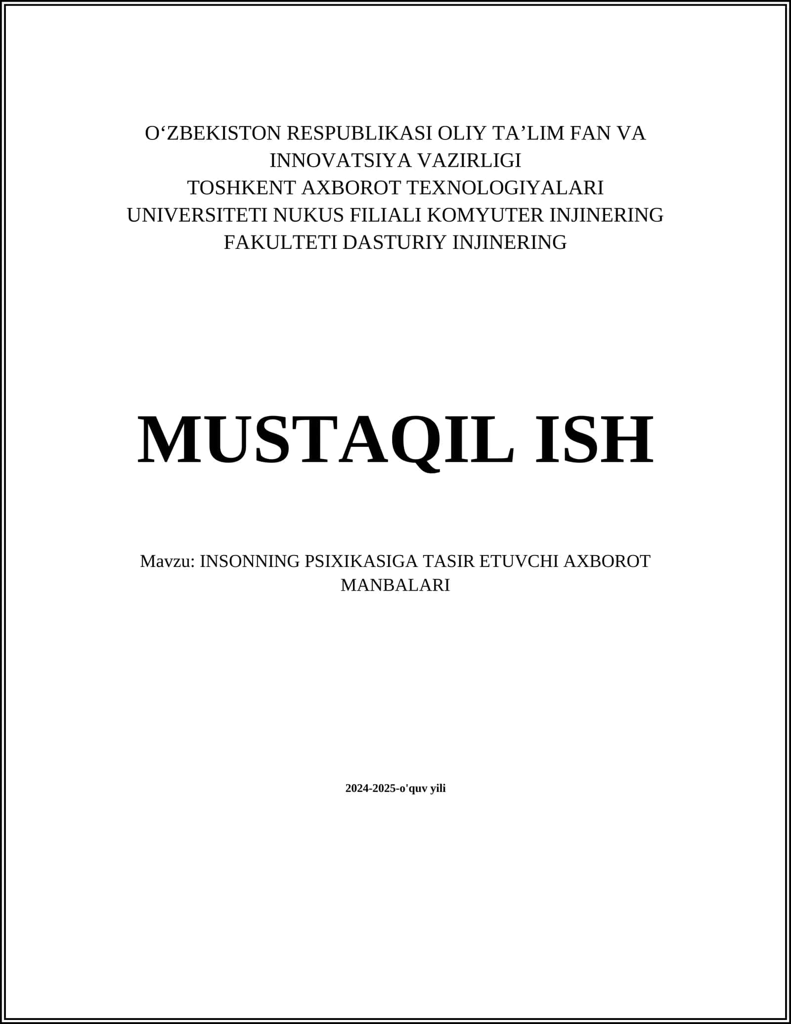 INSONNING PSIXIKASIGA TASIR ETUVCHI AXBOROT MANBALARI 1