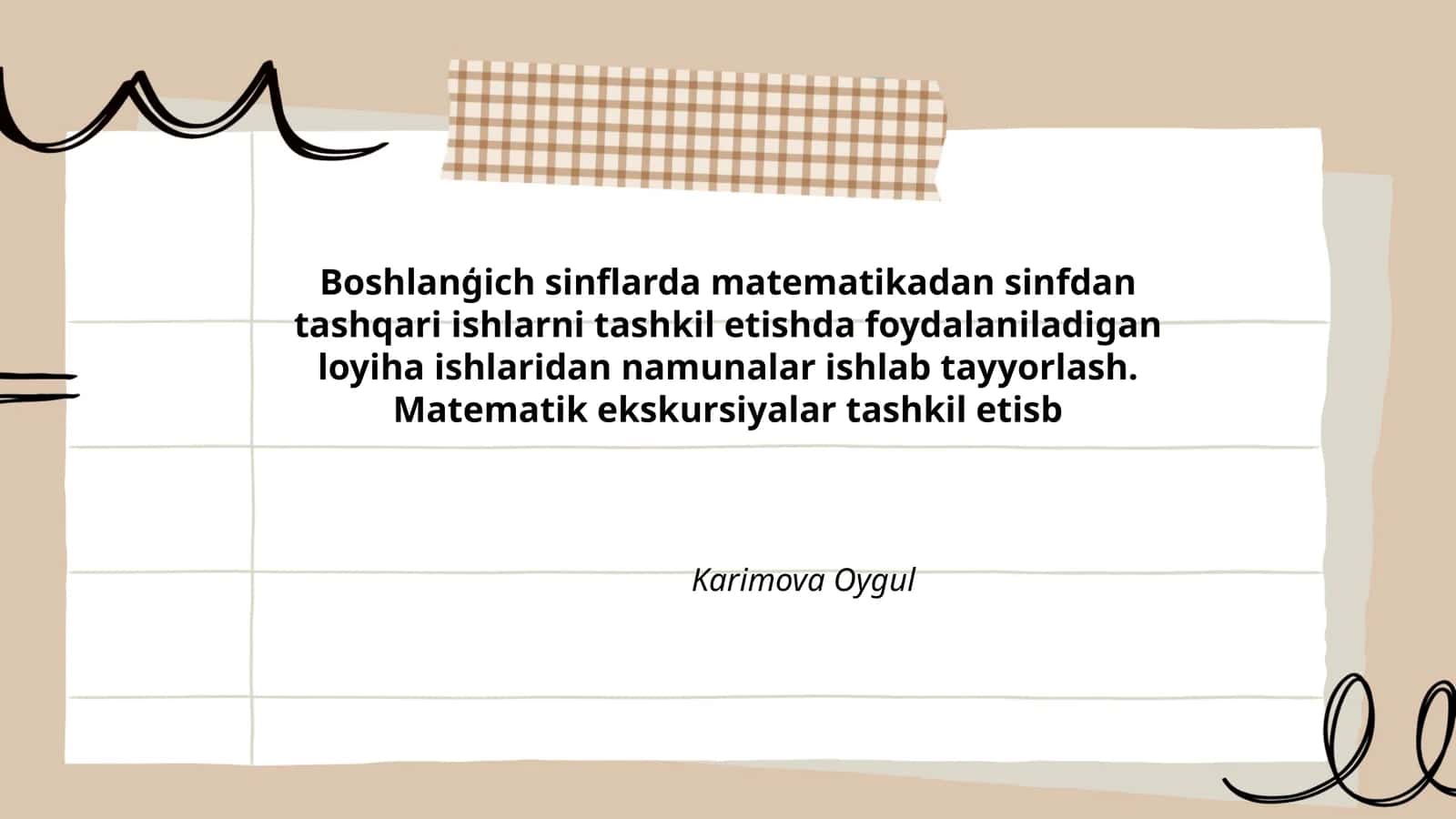 Matematika Ekskursiyalari 1