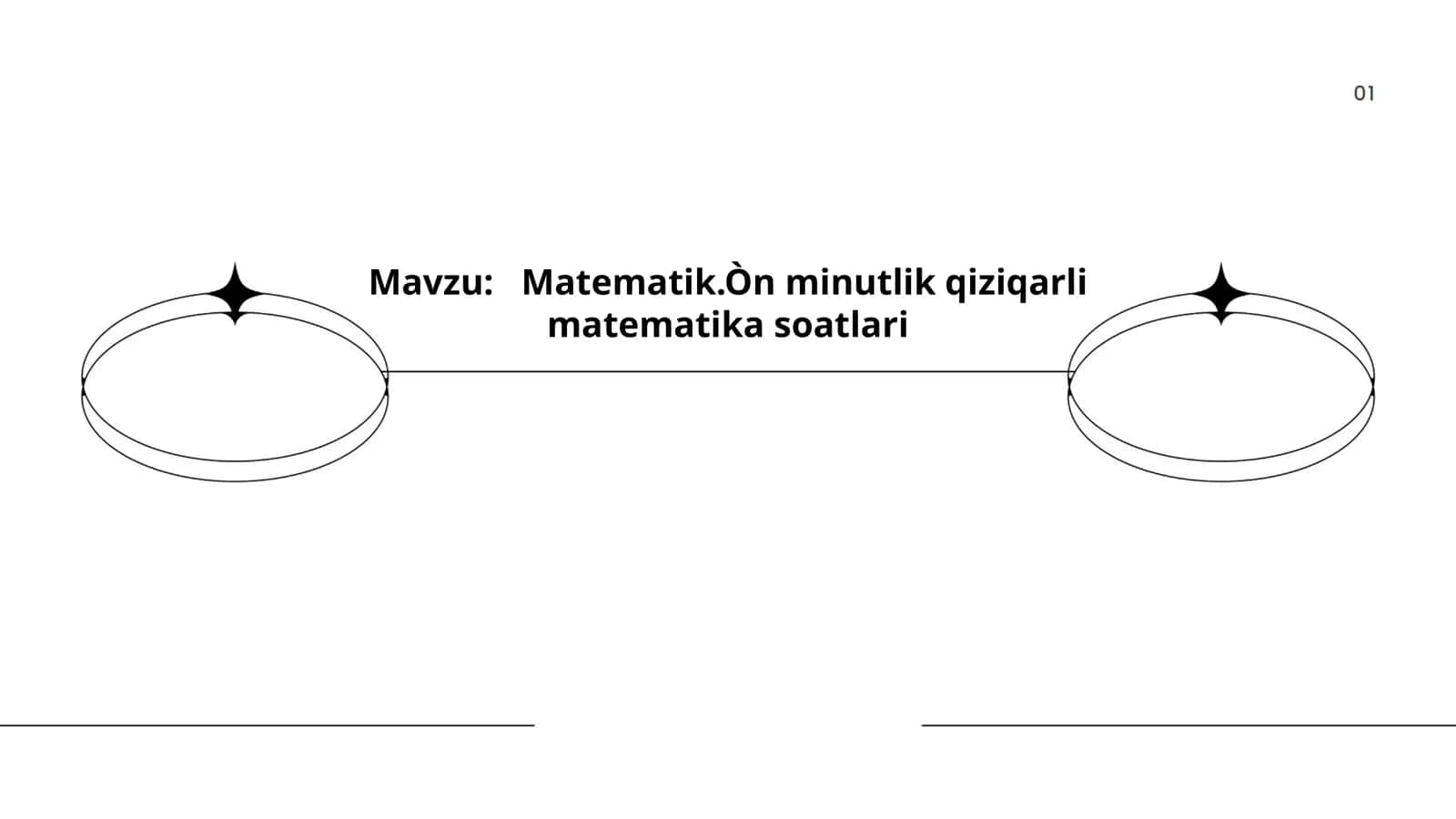 Matematik. Òn minutlik qiziqarli matematika soatlari 1