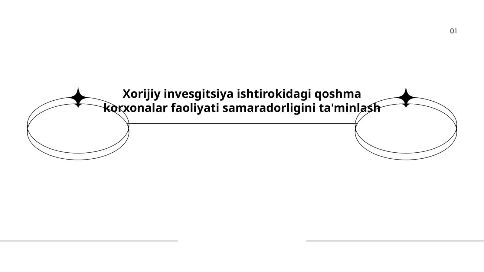 Xorijiy investitsiya ishtirokidagi qo'shma korxonalar samaradorligini oshirish 1