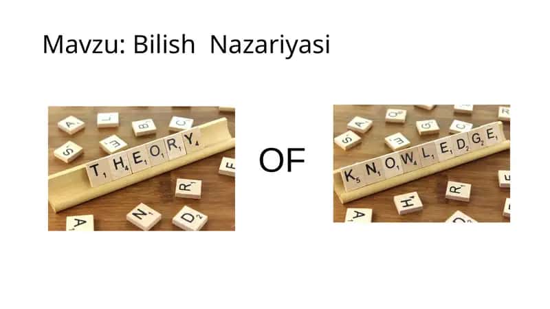 BilishNazariyasi 1