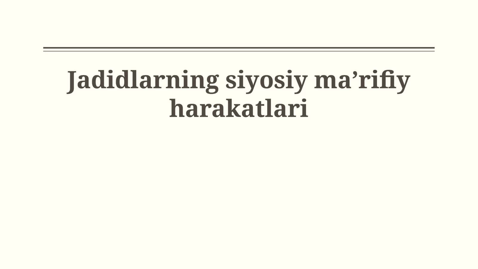 Жадид маданиятида 1