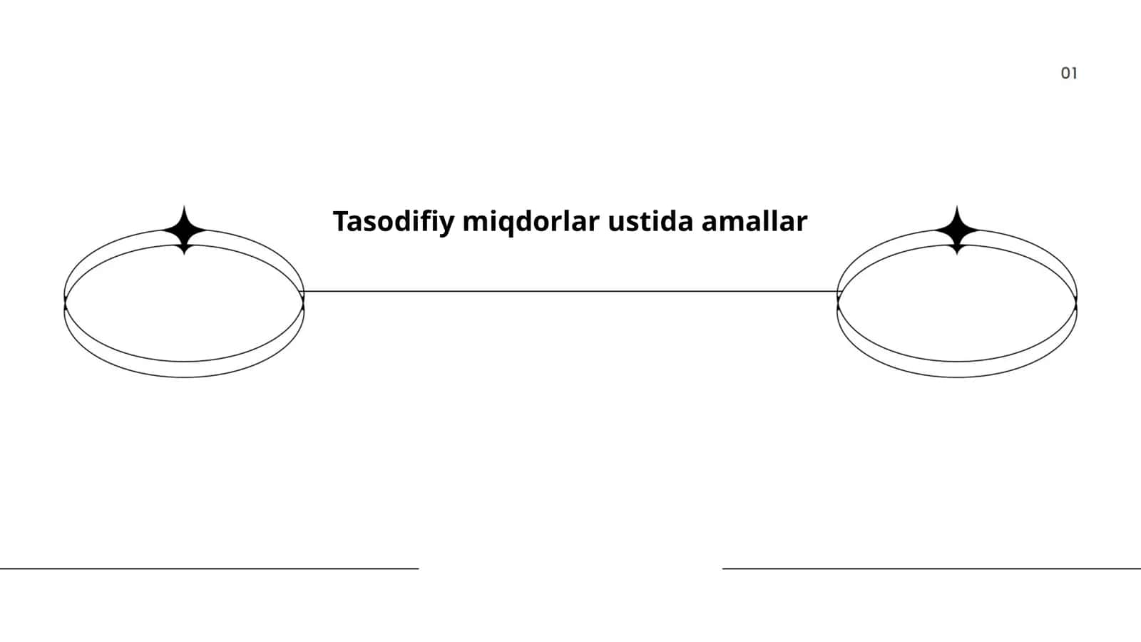 Tasodifiy miqdorlar ustida amallar 1