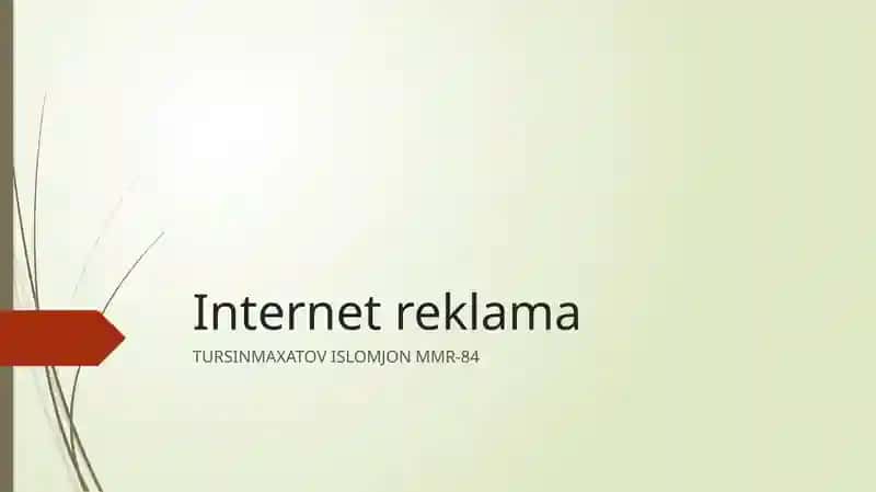 Internet marketing