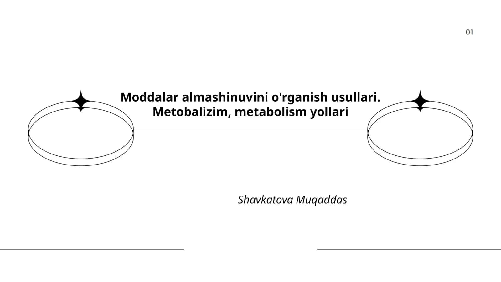 Moddalar almashinuvini o'rganish usullari. Metobalizim, metabolism yollari 1
