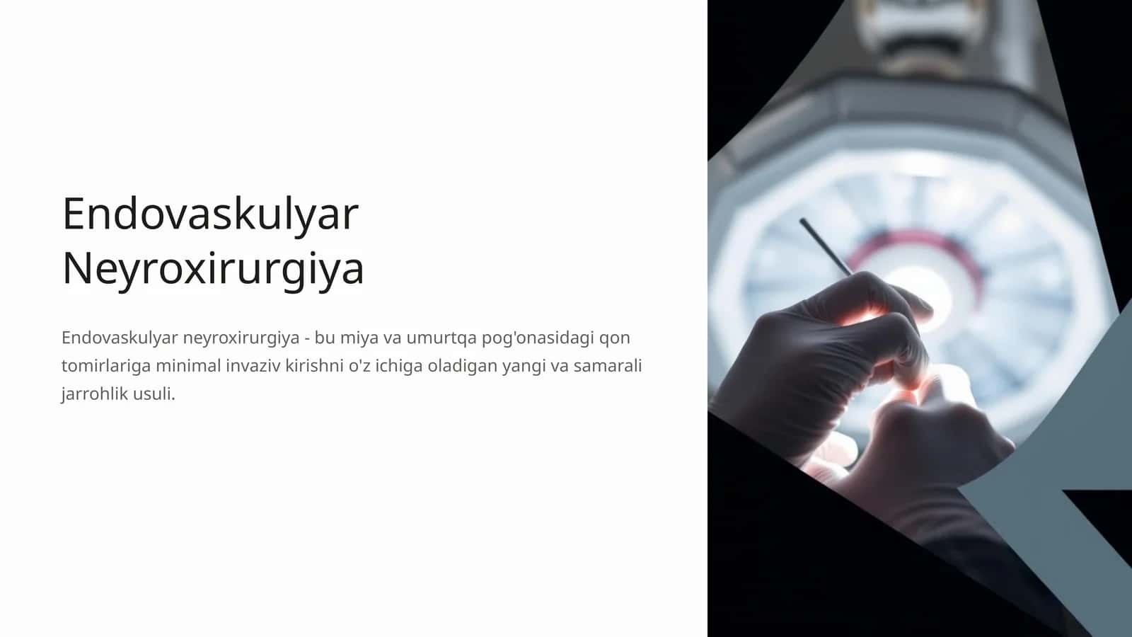 Endovaskulyar Neyroxirurgiya 1