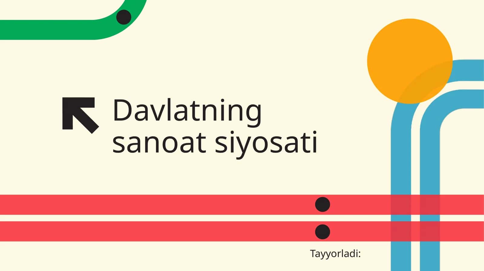davlatning sanoat siyosati 1