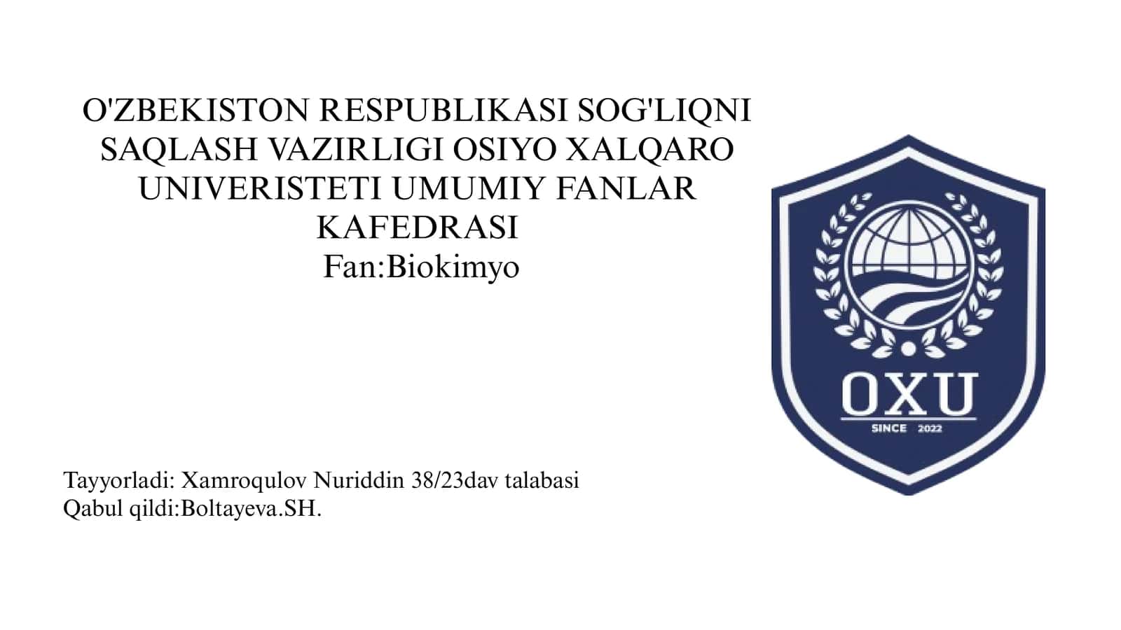 Jigarda gormonlarni zararsizlantirilishi 1