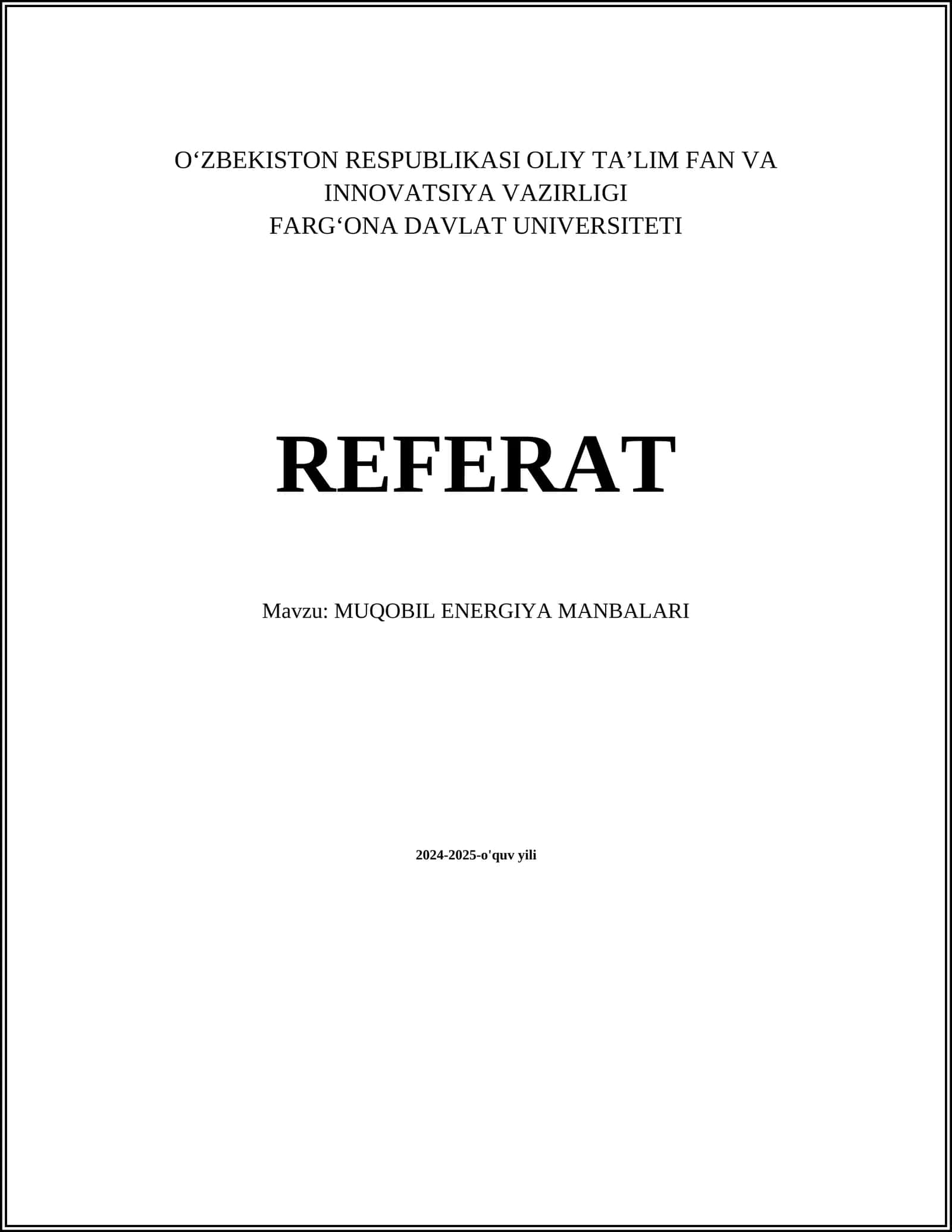 MUQOBIL ENERGIYA MANBALARI 1