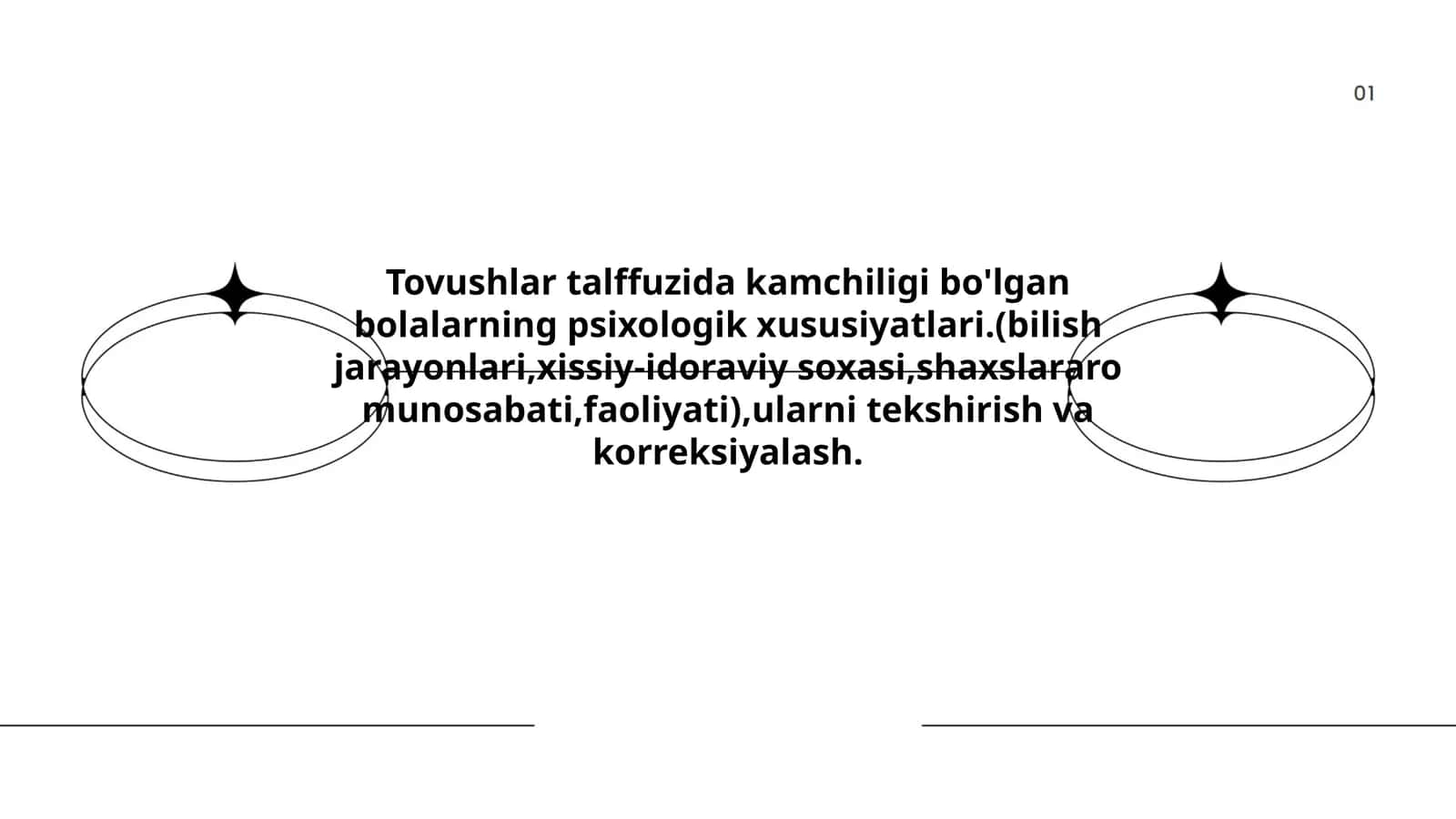 Tovushlar talffuzida kamchiligi bo'lgan bolalarning psixologik xususiyatlari 1