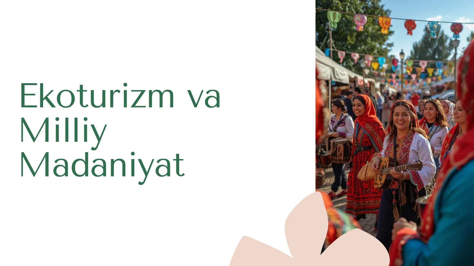 Ekoturizm va Milliy Madaniyat 1