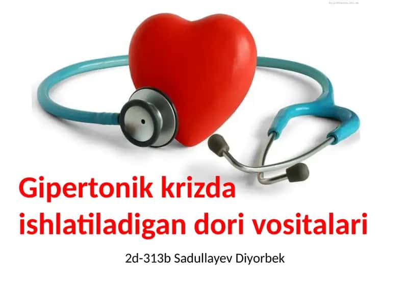 Gipertonik inqiroz 1