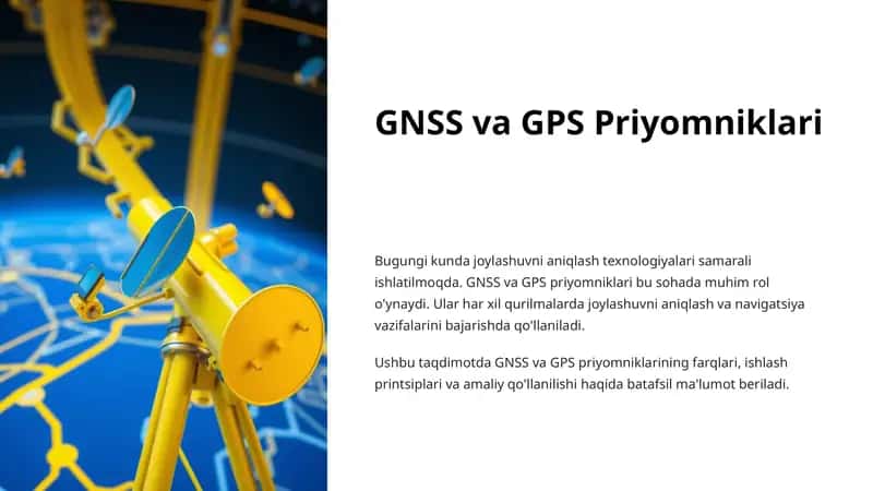 GNSS va GPS Priyomniklari 1