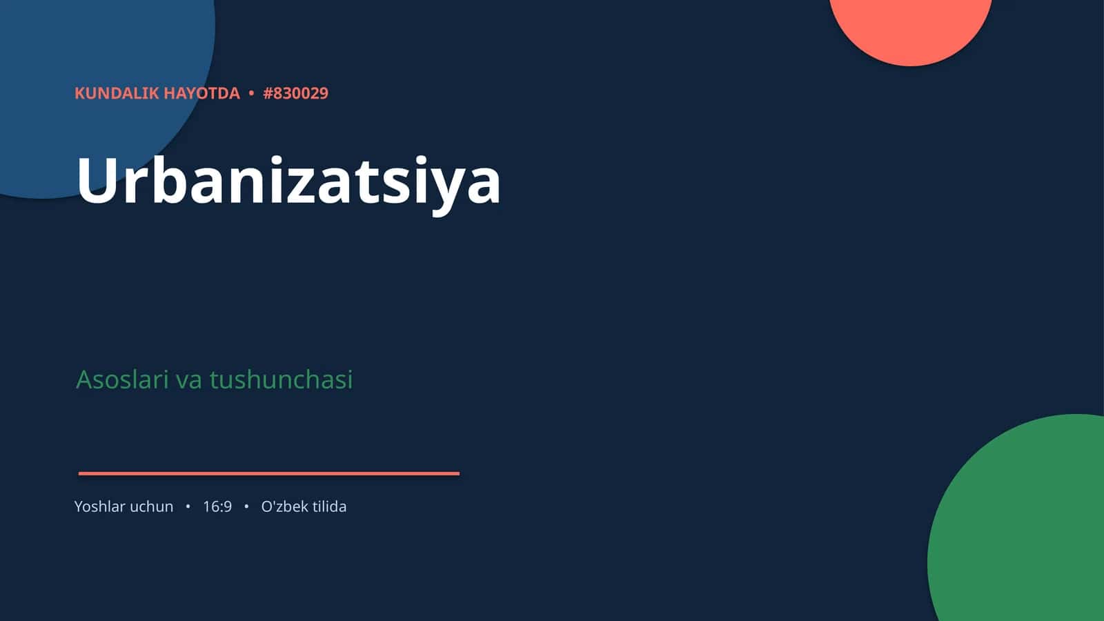 KUNDALIK HAYOTDA 1