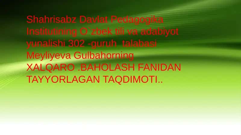 O`zbekiston yangi avlod darsliklarini yaratilishi 1