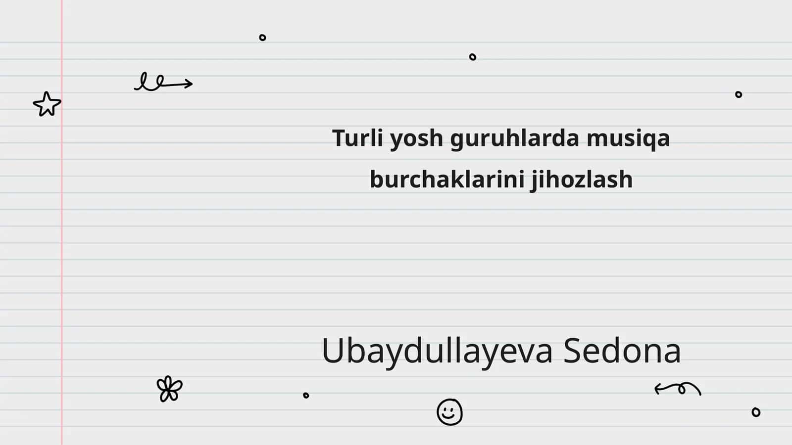 Turli yosh guruhlarda musiqa burchaklarini jihozlash 1
