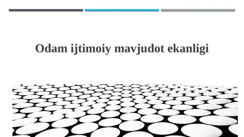 Ijtimoiy hayvon tushunchasi 1