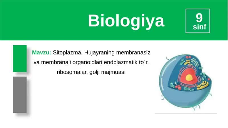 Biologiya 9 sinf 1