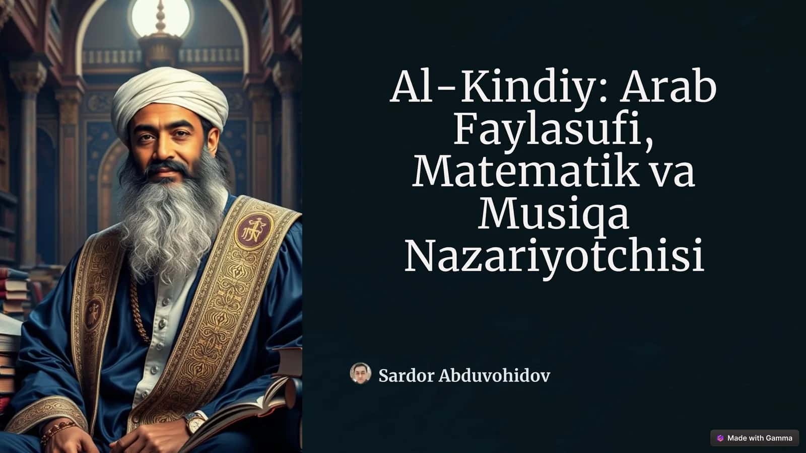 Al-Kindiy: Arab Faylasufi, Matematik va Musiqa Nazariyotchisi 1
