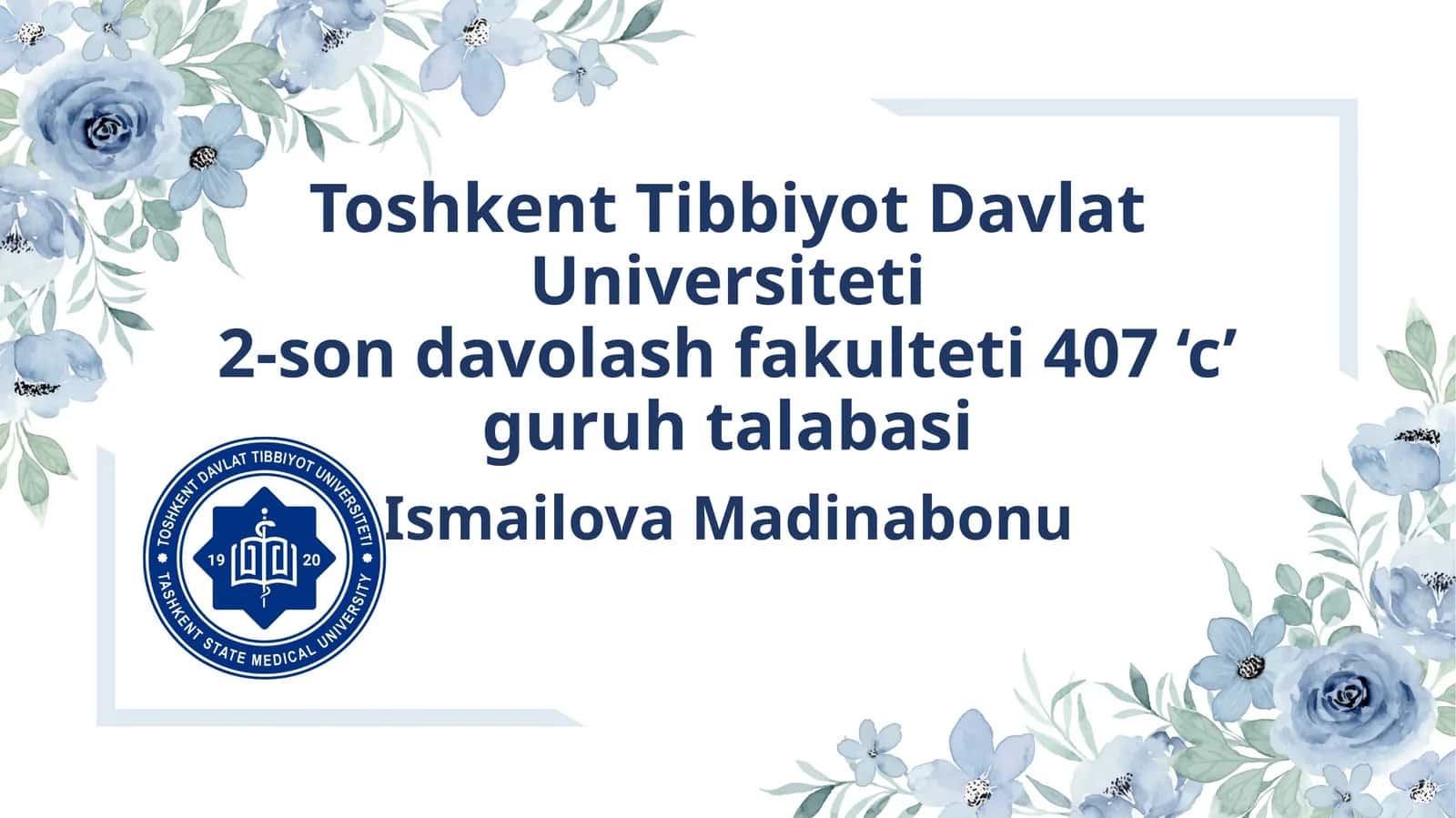 Kattalar va bolalarda tizza bo'g'imini shikastlanishlari: menisklar va boylamlarini shikastlanishlari, tizza qopqog’ini chiqishlari. 1