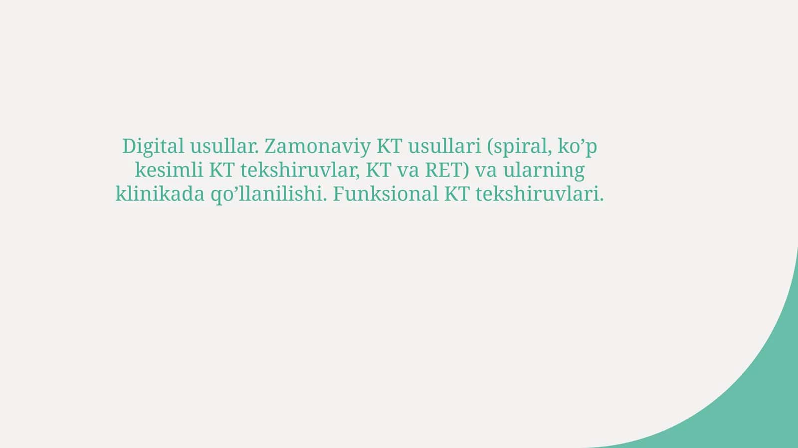 Zamonaviy CT va MRI texnologiyalarining rivojlanishi 1