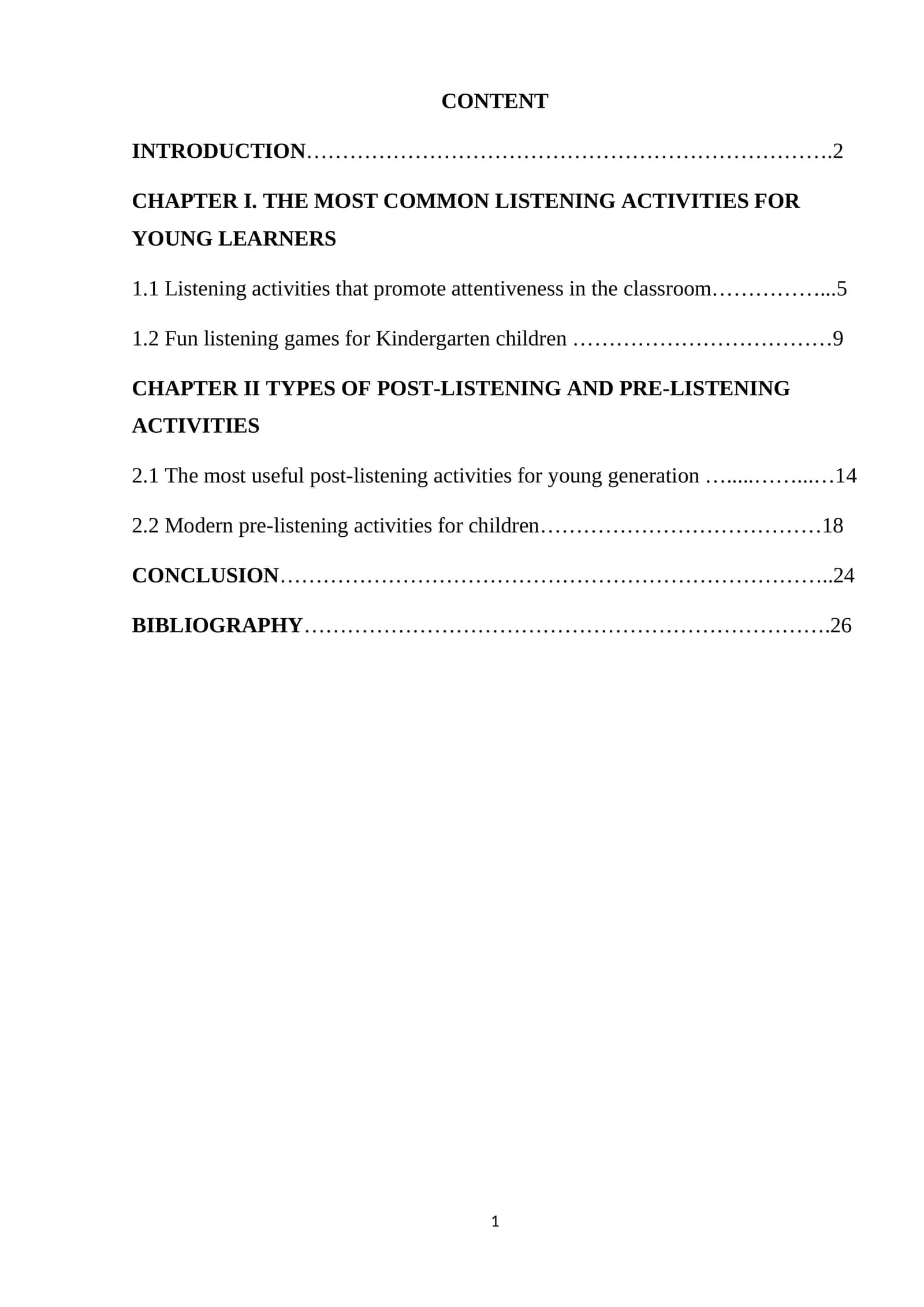 INTRODUCTION 1
