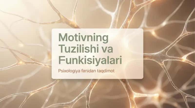Motivning tuzilishi va funksiyalari 1