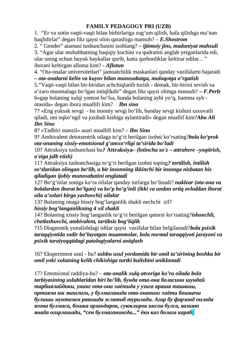 FAMILY PEDAGOGY PRI (UZB) 1