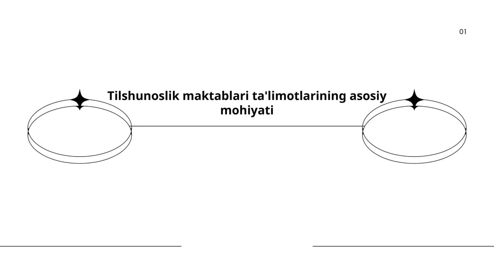 Tilshunoslik makablari ta'limotlarining asosiy mohiyati 1