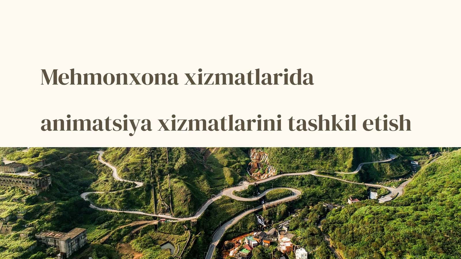 Mehmonxona animatsiya xizmatlari 1