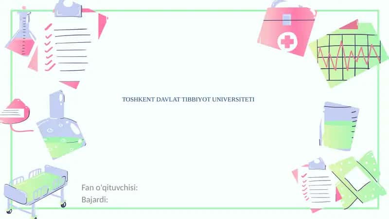 Zamburug’larga qarshi dori vositalarining klinik farmakologiyasi 1
