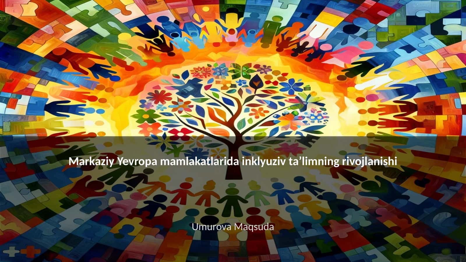 Markaziy Yevropa mamlakatlarida inklyuziv taʼlimning rivojlanishi 1