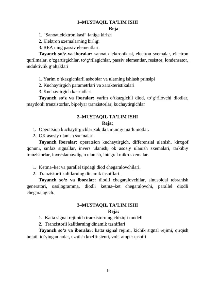 MUSTAQIL TA’LIM ISHI 1