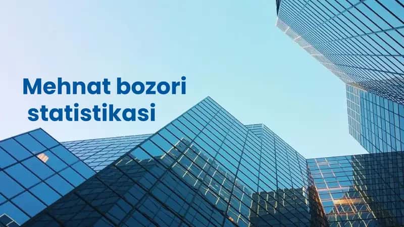 Statistika Mehnat bozori statistikasi mustaqil ish taqdimot 1